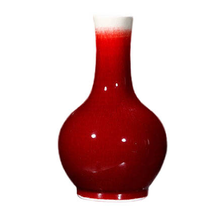 Compatible porcelaine Jahrriesnge  for crack glaze red vase cna0949 