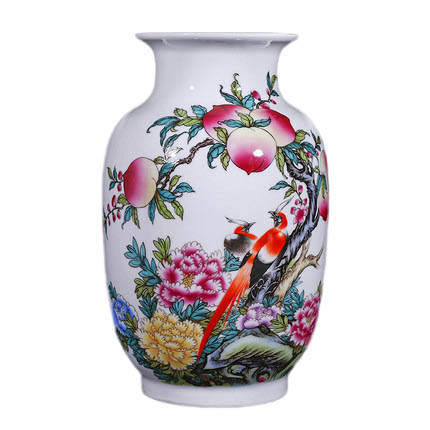 Compatible porcelaine Jahrriesnge  for peach vase cna0989 