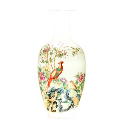 Compatible porcelaine Jahrriesnge  for colorful landscape vase cna1004 