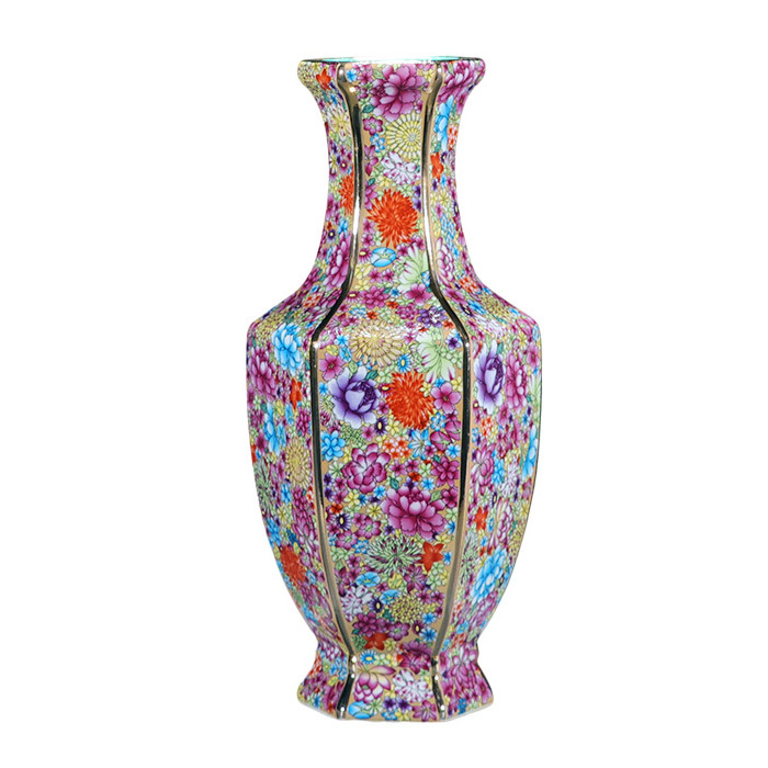 Compatible porcelaine Jahrriesnge  for european style enamel vase cna1041 