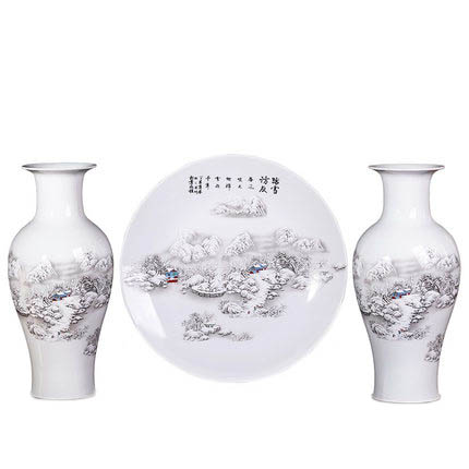 Compatible porcelaine Jahrriesnge  for vase set 3pcs cna1056 