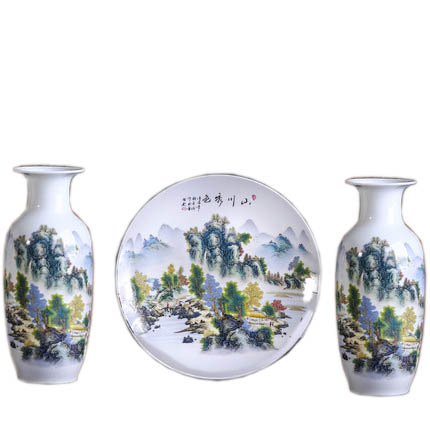 Compatible porcelaine Jahrriesnge  for vase set 3pcs cna1058 