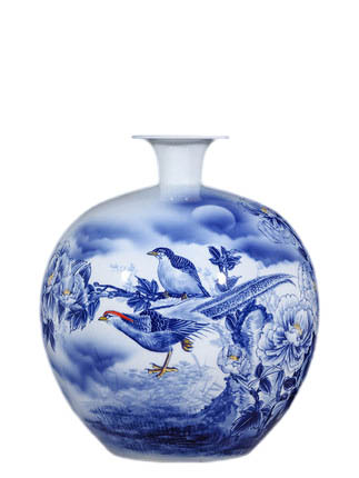 Compatible porcelaine Jahrriesnge  for flowers and birds vase cna1113 