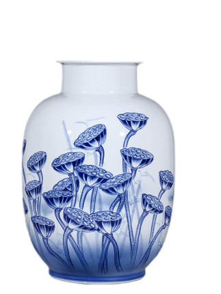 Compatible porcelaine Jahrriesnge  for flowers and birds vase cna1115 