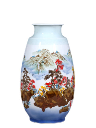 Compatible porcelaine Jahrriesnge  for flowers and birds vase cna1118 