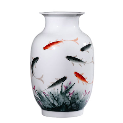 Compatible porcelaine Jahrriesnge  for fish vase cna1122 