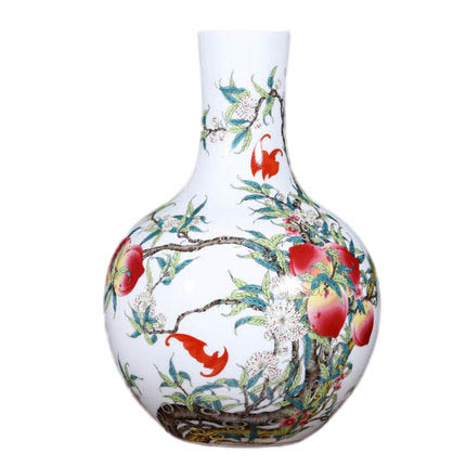 Compatible porcelaine Jahrriesnge  for nine peach illustration vase cna1125 