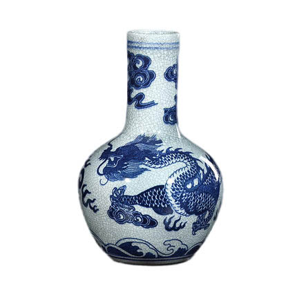 Compatible porcelaine Jahrriesnge  for crack dragon vase cna1178 