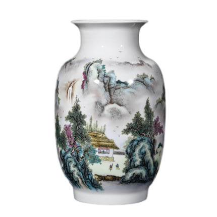 Compatible porcelaine Jahrriesnge  for colorful vase cna1276 