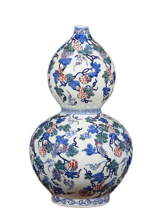 Compatible porcelaine Jahrriesnge  for gourd vase cna1290 