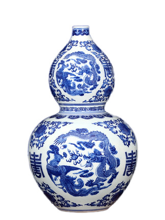 Compatible porcelaine Jahrriesnge  for gourd vase cna1297 
