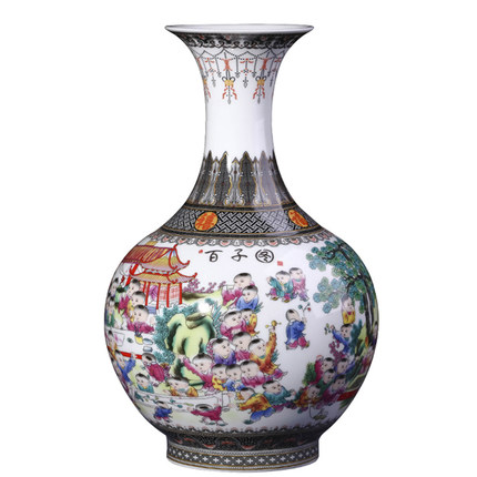 Compatible porcelaine Jahrriesnge  for 100 children vase cna1311 