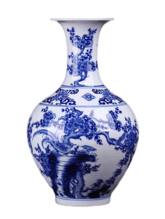 Compatible porcelaine Jahrriesnge  for blue and white vase cna1328 