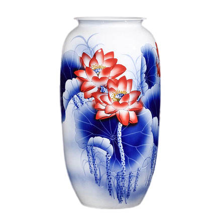 Compatible porcelaine Jahrriesnge  for lotus flower vase cna1357 