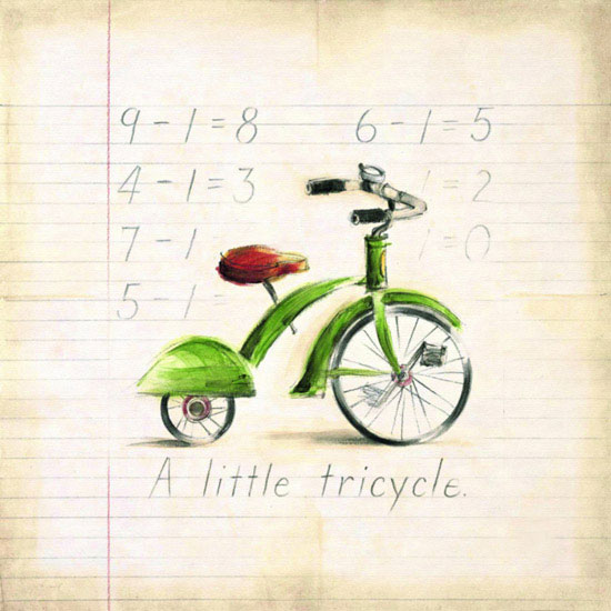 Compatible Nature morte Jahrriesnge  for a-little-tricycle-lpf00526 