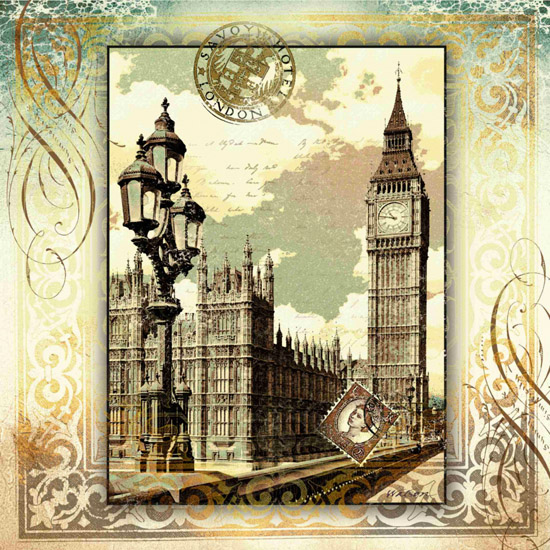 Compatible Paysage JAHRRIESNGE  for london-big-ben-lpf00816 