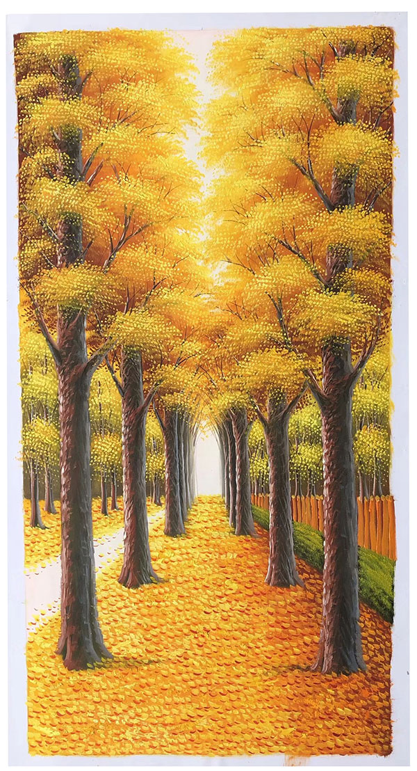 Compatible Paysage JAHRRIESNGE  for golden-tree-lpg0712 