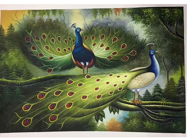 Compatible Animaux Jahrriesnge  for happy-peacock-lpg1024 