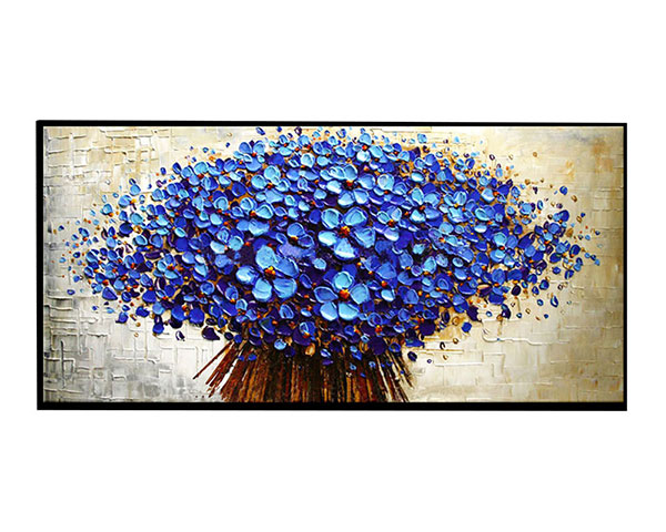 Compatible Abstrait Jahrriesnge  for blue-flowers-lpg1602 