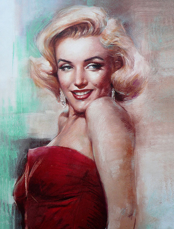 Compatible Portrait Jahrriesnge  for Marilyn Monroe lpg2646 